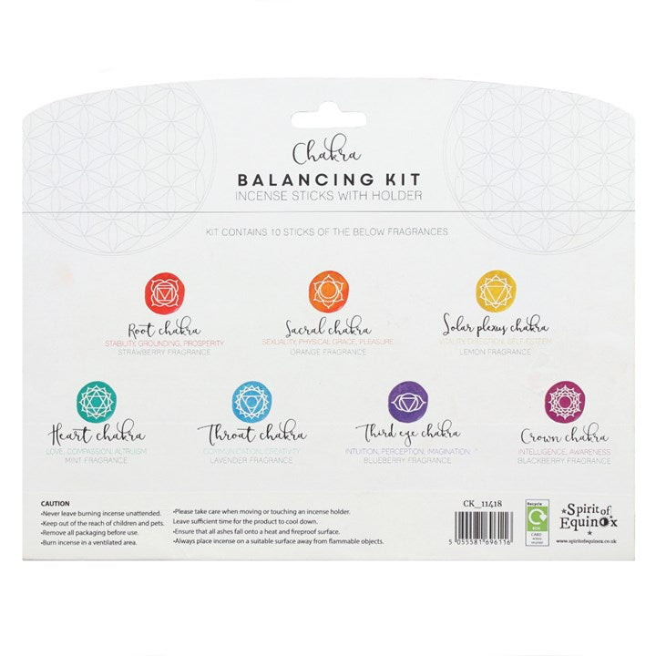 Chakra Incense Balancing Kit 🇬🇧