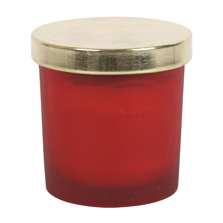 Root Chakra Strawberry Crystal Chip Candle 🇬🇧