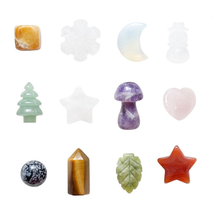 12 Days of Christmas Shaped Crystal Advent Calendar 🇬🇧