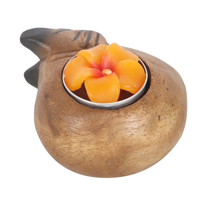 Curled Cat Tealight Holder 🇬🇧