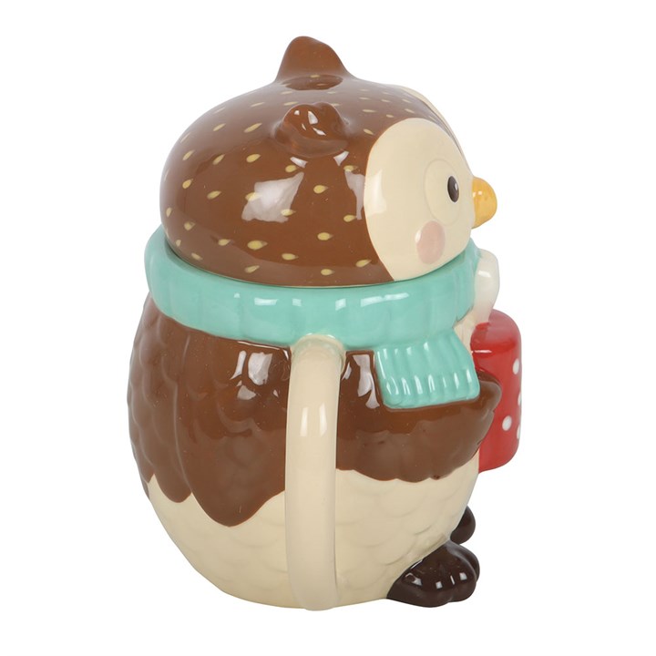 Oliver Owl Lidded Mug 🇬🇧