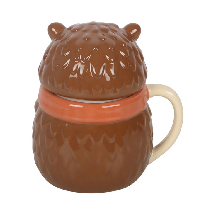 Hazel Hedgehog Lidded Mug 🇬🇧