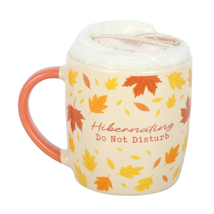Autumn Hibernation Kit with Mug, Socks and Eye Mask 🇬🇧