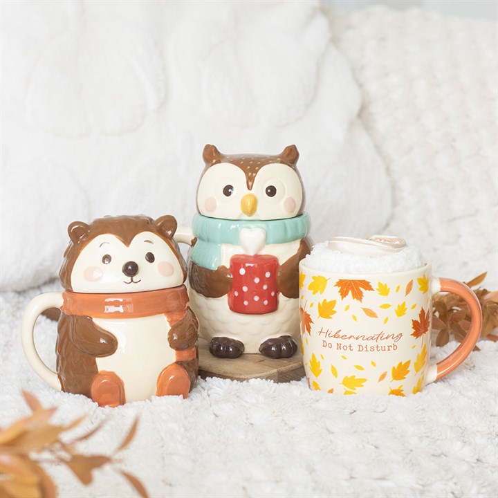 Autumn Hibernation Kit with Mug, Socks and Eye Mask 🇬🇧