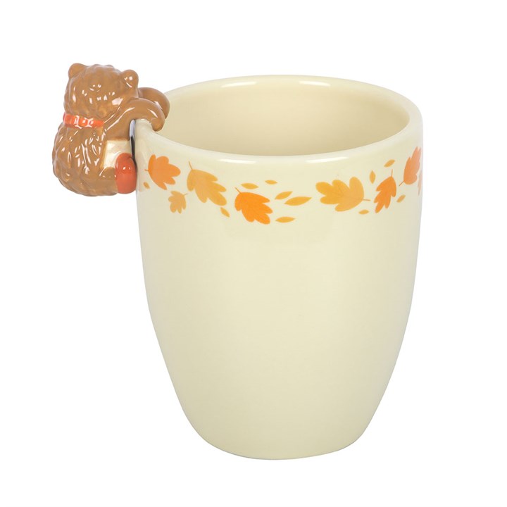 Autumn Plant Pot with Hedgehog 🇬🇧