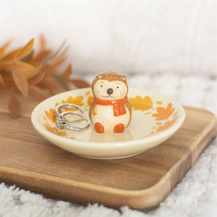 Autumn Hedgehog Trinket Dish 🇬🇧