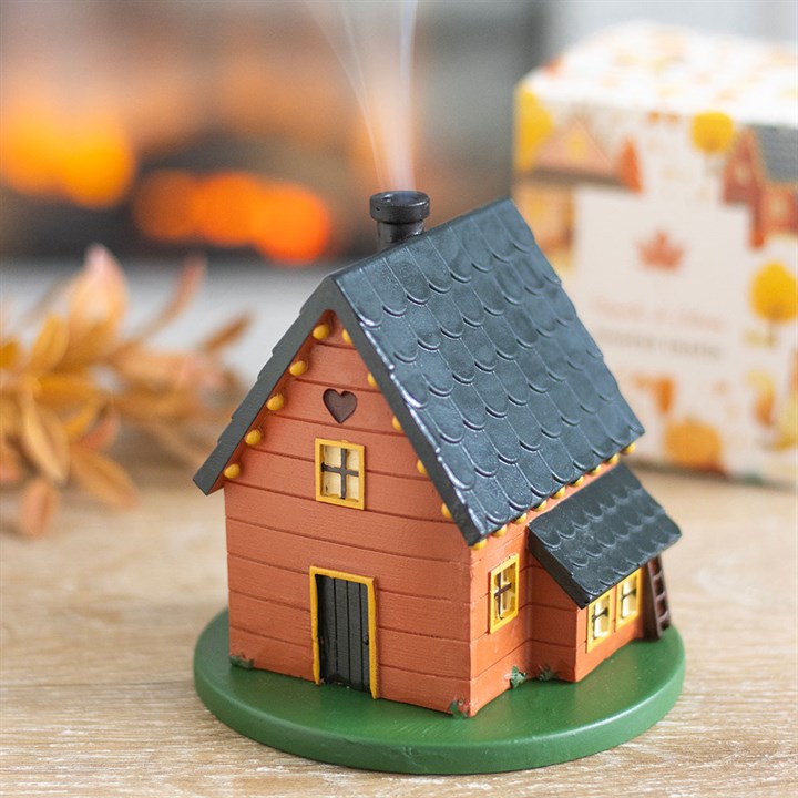 Brown House Incense Cone Burner 🇬🇧