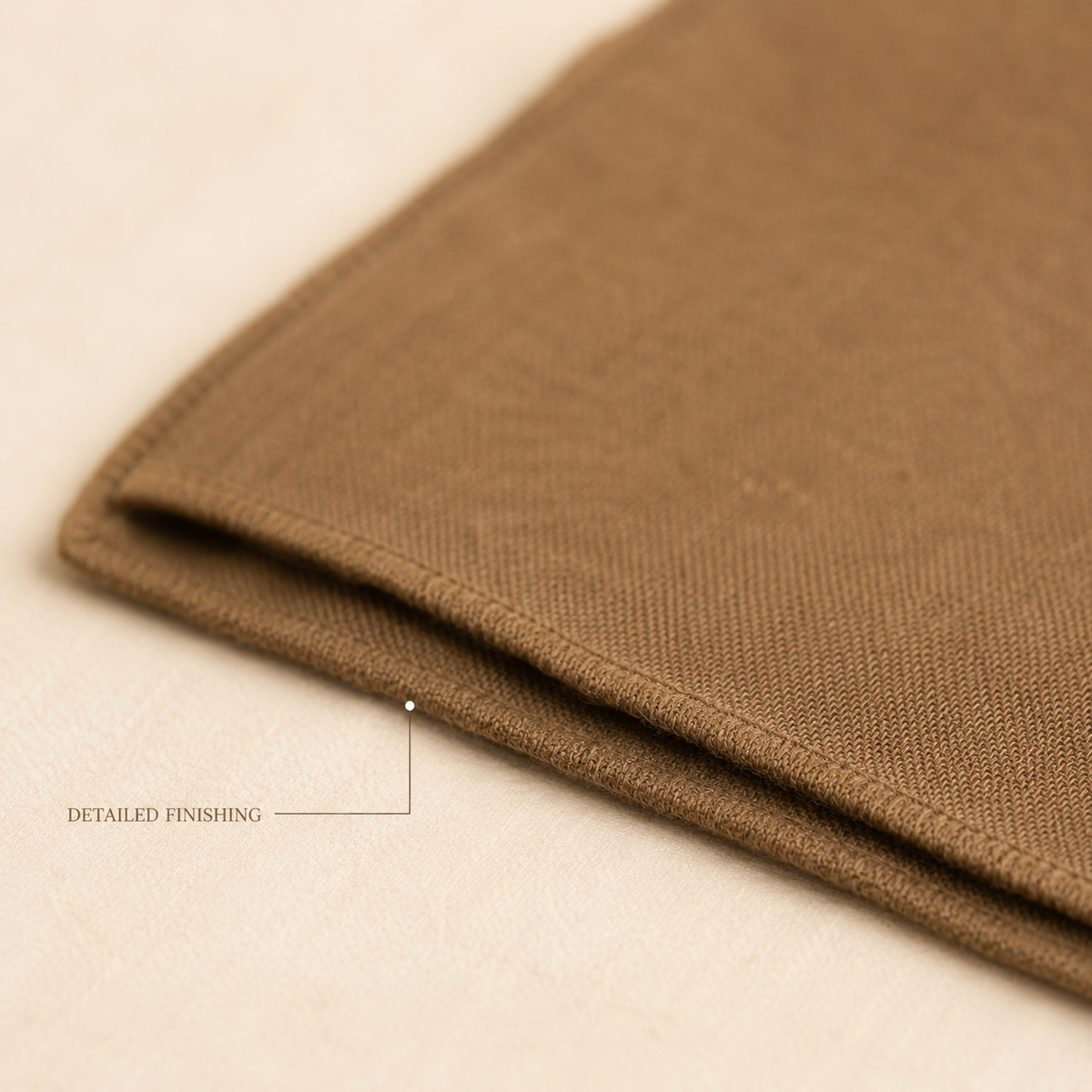 Khaki Brown Wool Scarf Soft Warm Woven Winter Shawl Wrap 1.8m x 63cm 🇬🇧