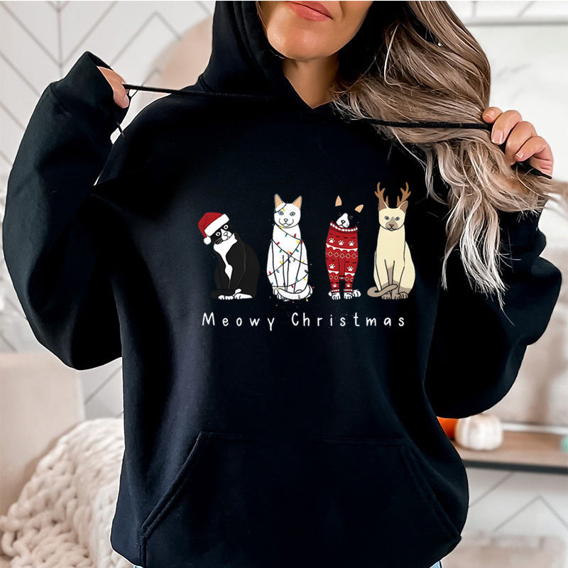 Women's Hooded Christmas Sweatshirt 🇨🇳