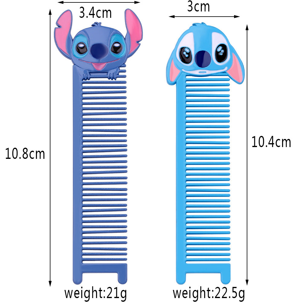 Stitch Doll Styling Comb Makeup Mirror Hair Comb Gift 🇨🇳