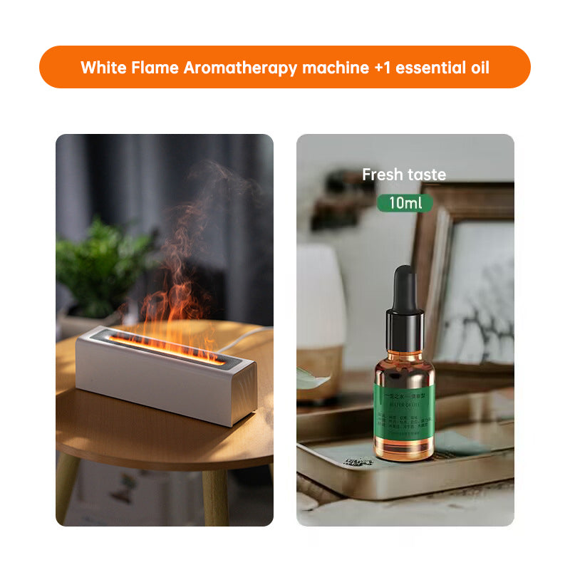 Flame Aroma Diffuser Air Humidifier Ultrasonic Cool Mist Maker Fogger with essential oil 🇨🇳