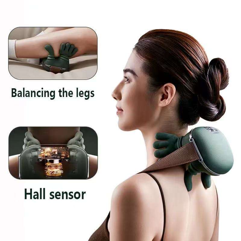 Shoulder and neck massager multifunctional home cervical massager heating 🇨🇳