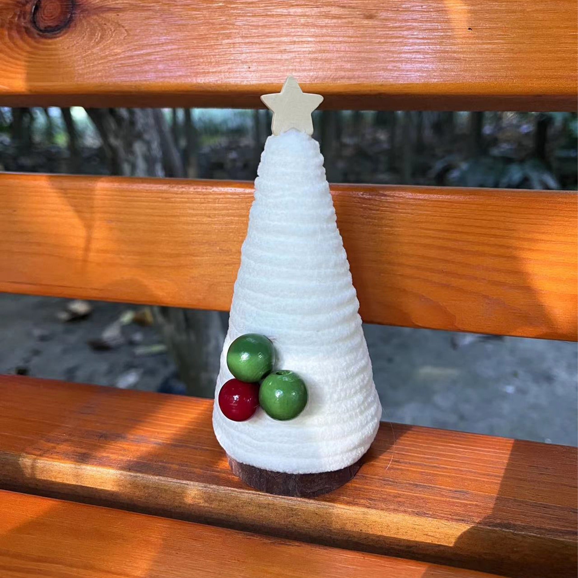 Mini Christmas Tree Table Shelves Scene Decoration Tray Ornaments 🇨🇳