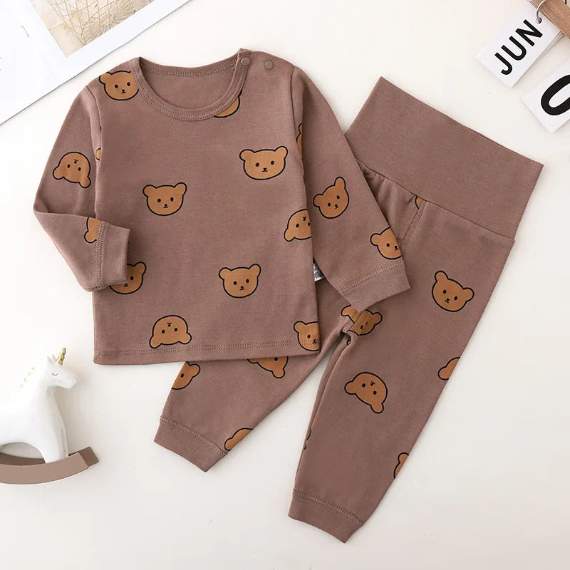 Newborn Long Sleeve Cotton Top and Pant pyjama Suit 🇨🇳