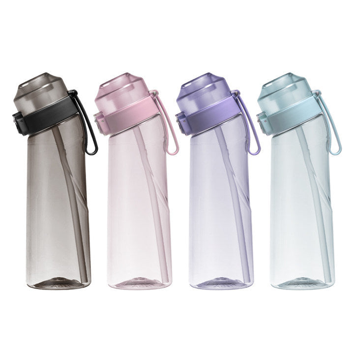 0 Sugar 0 Cal Aroma Cup with Fruit Taste Ring 650ml Tritan Material Water Bottle 🇨🇳