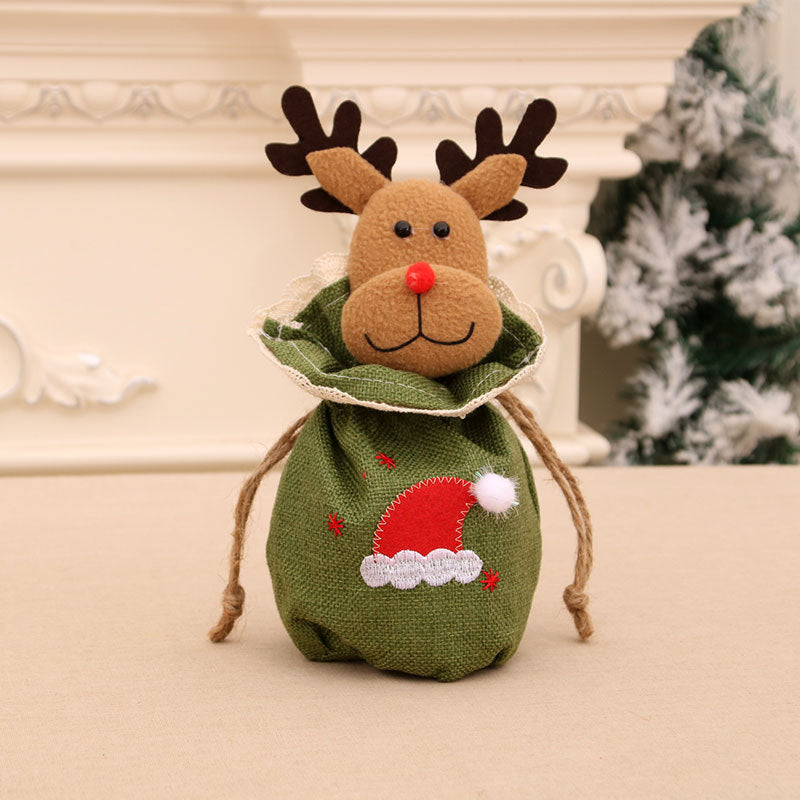New Christmas Children's Knitted Wool Christmas Eve Goodie Bag 🇨🇳