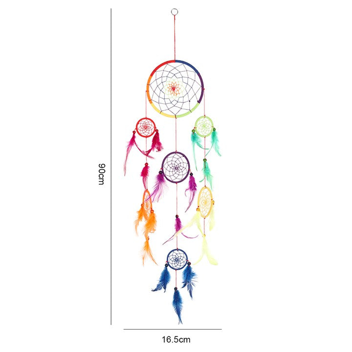 90cm Multi Rainbow Dreamcatcher 🇬🇧