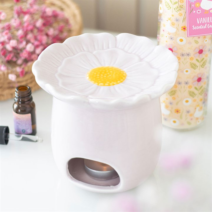 Pink Daisy Oil Burner 🇬🇧