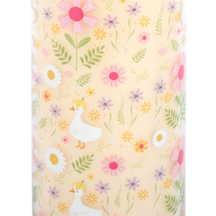Daisy &  Duck Print Vanilla Tube Candle 🇬🇧