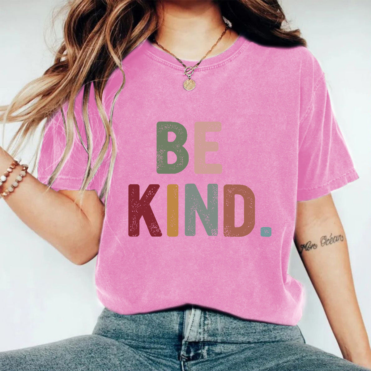 Make vintage T-shirts with printed designs 🇨🇳
