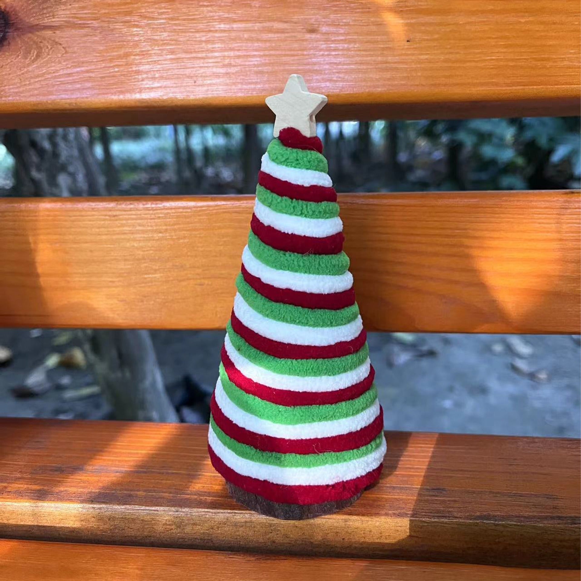 Mini Christmas Tree Table Shelves Scene Decoration Tray Ornaments 🇨🇳