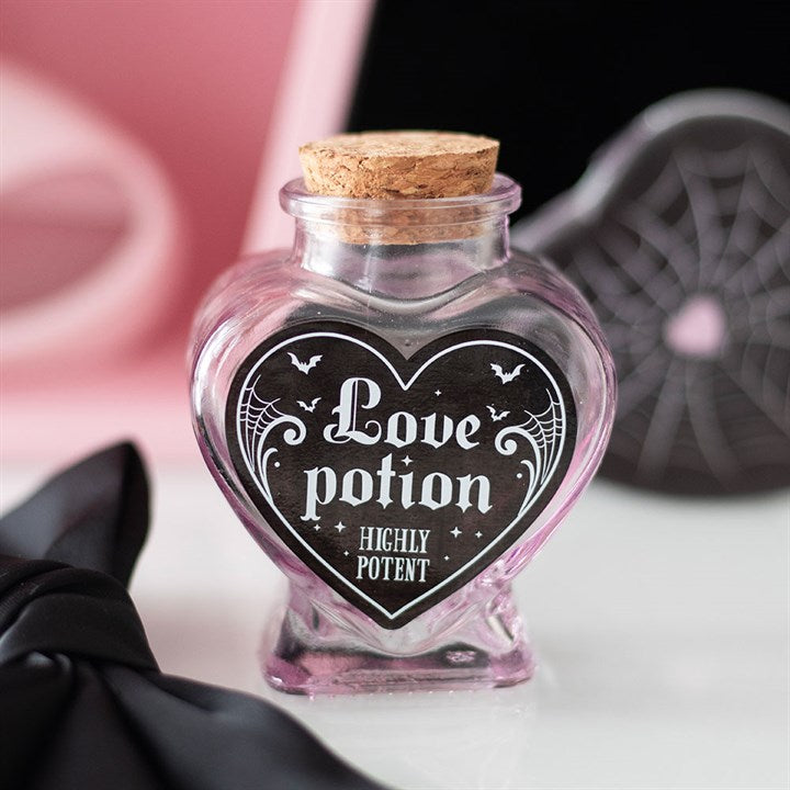 Love Potion Decorative Glass Heart Potion Bottle 🇬🇧