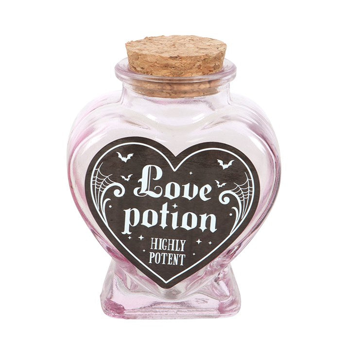 Love Potion Decorative Glass Heart Potion Bottle 🇬🇧