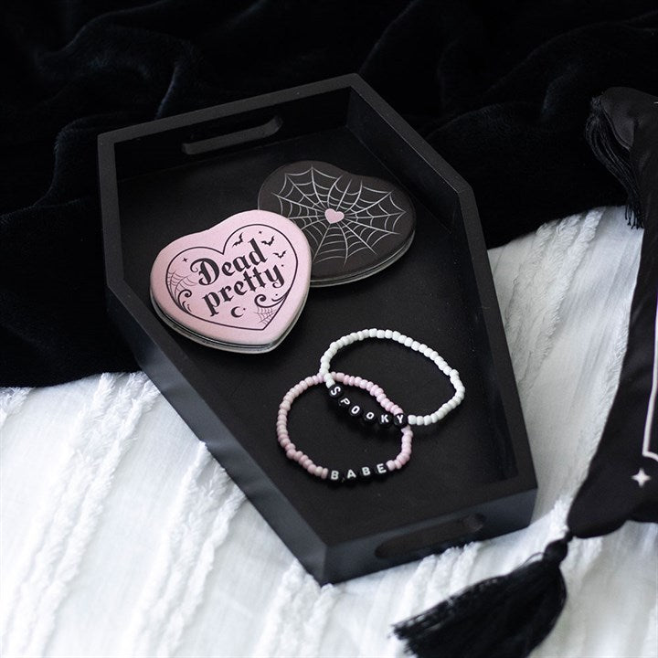 Plain Black Coffin Trinket Tray 🇬🇧