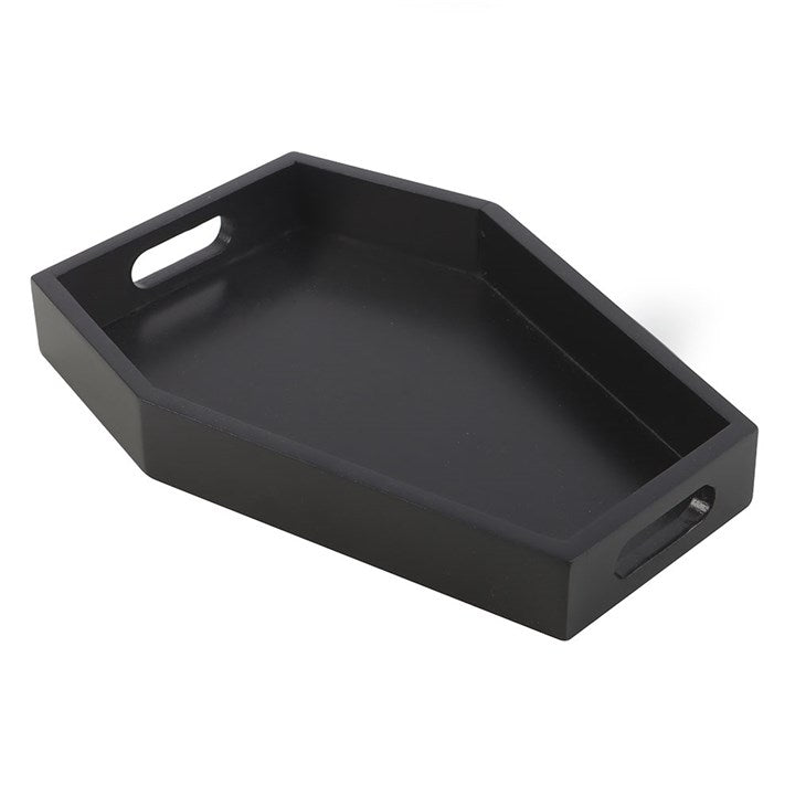 Plain Black Coffin Trinket Tray 🇬🇧