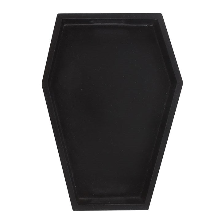 Plain Black Coffin Trinket Tray 🇬🇧