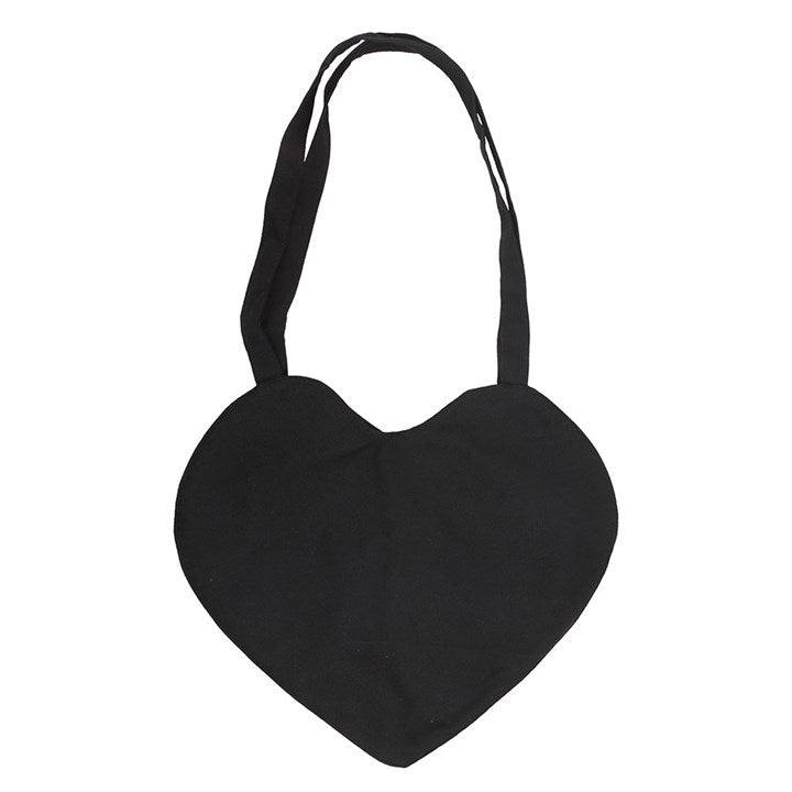 Spiderweb Heart Satin Tote Bag 🇬🇧