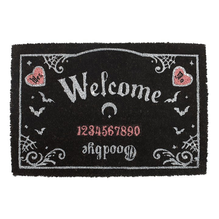 Pink and Black Talking Board Doormat 🇬🇧