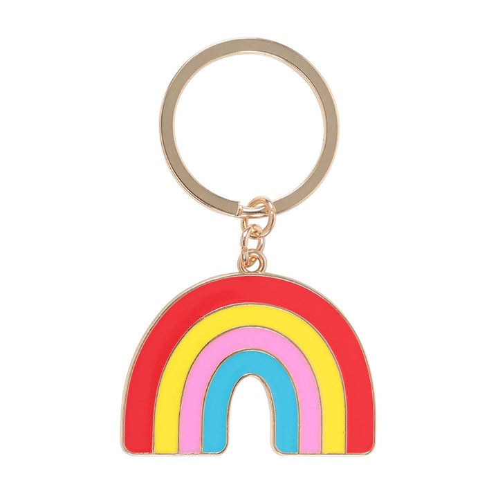 Be Kind to Your Mind Rainbow Keyring 🇬🇧