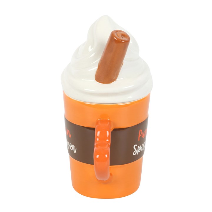 Pumpkin Spice Latte Shaped Lidded Mug 🇬🇧
