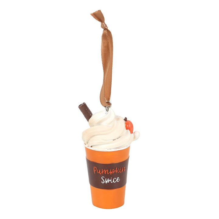 Pumpkin Spice Latte Hanging Ornament 🇬🇧