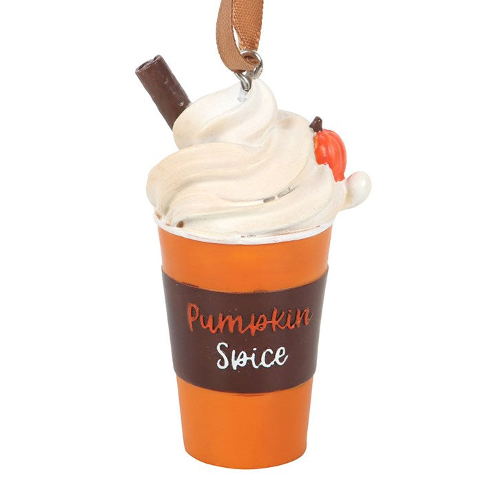 Pumpkin Spice Latte Hanging Ornament 🇬🇧