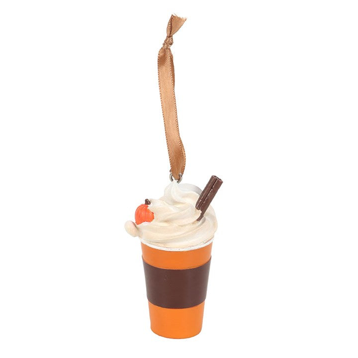 Pumpkin Spice Latte Hanging Ornament 🇬🇧