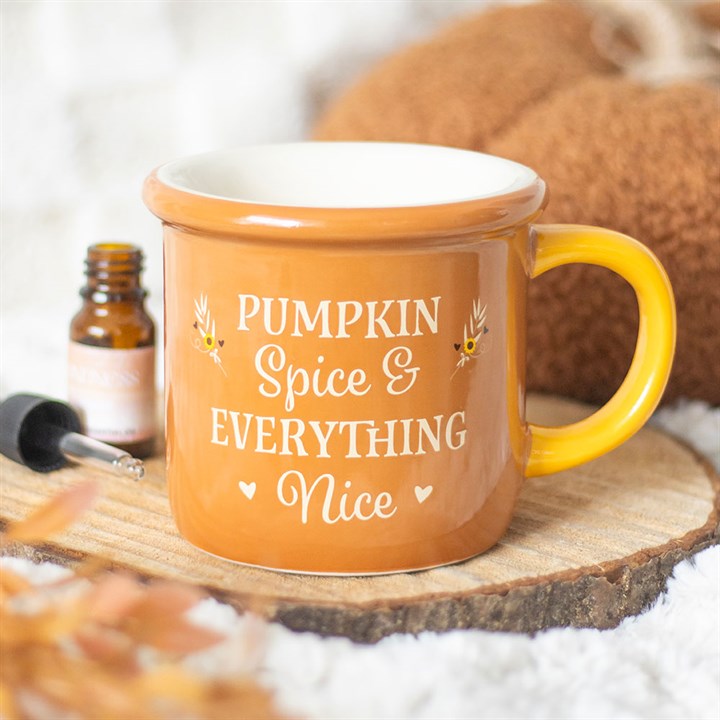 Pumpkin Spice Mug Oil Burner and Wax Warmer 🇬🇧