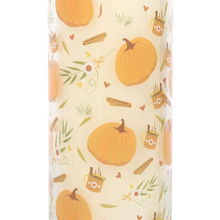 Pumpkin Print Tube Candle 🇬🇧
