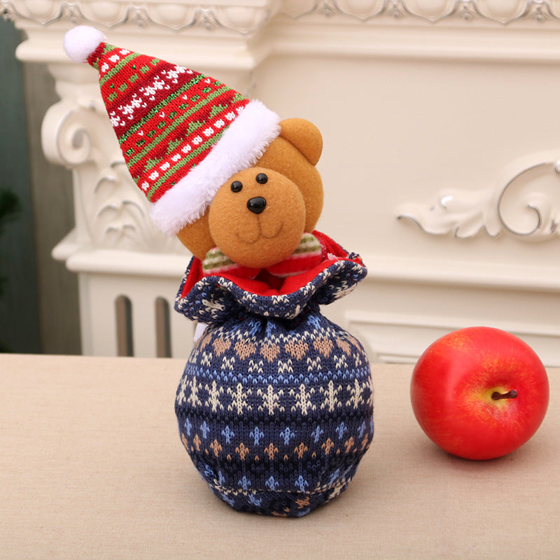 New Christmas Children's Knitted Wool Christmas Eve Goodie Bag 🇨🇳