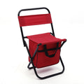 Outdoor Camping Folding Chair with Storage Backrest and Carrying Bag 🇨🇳