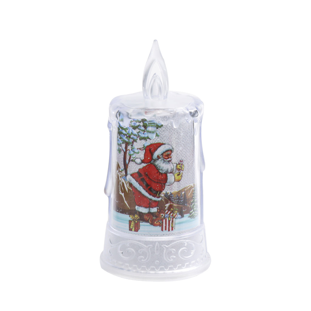 Christmas led electronic candle light Christmas snowman Elk decoration 🇨🇳