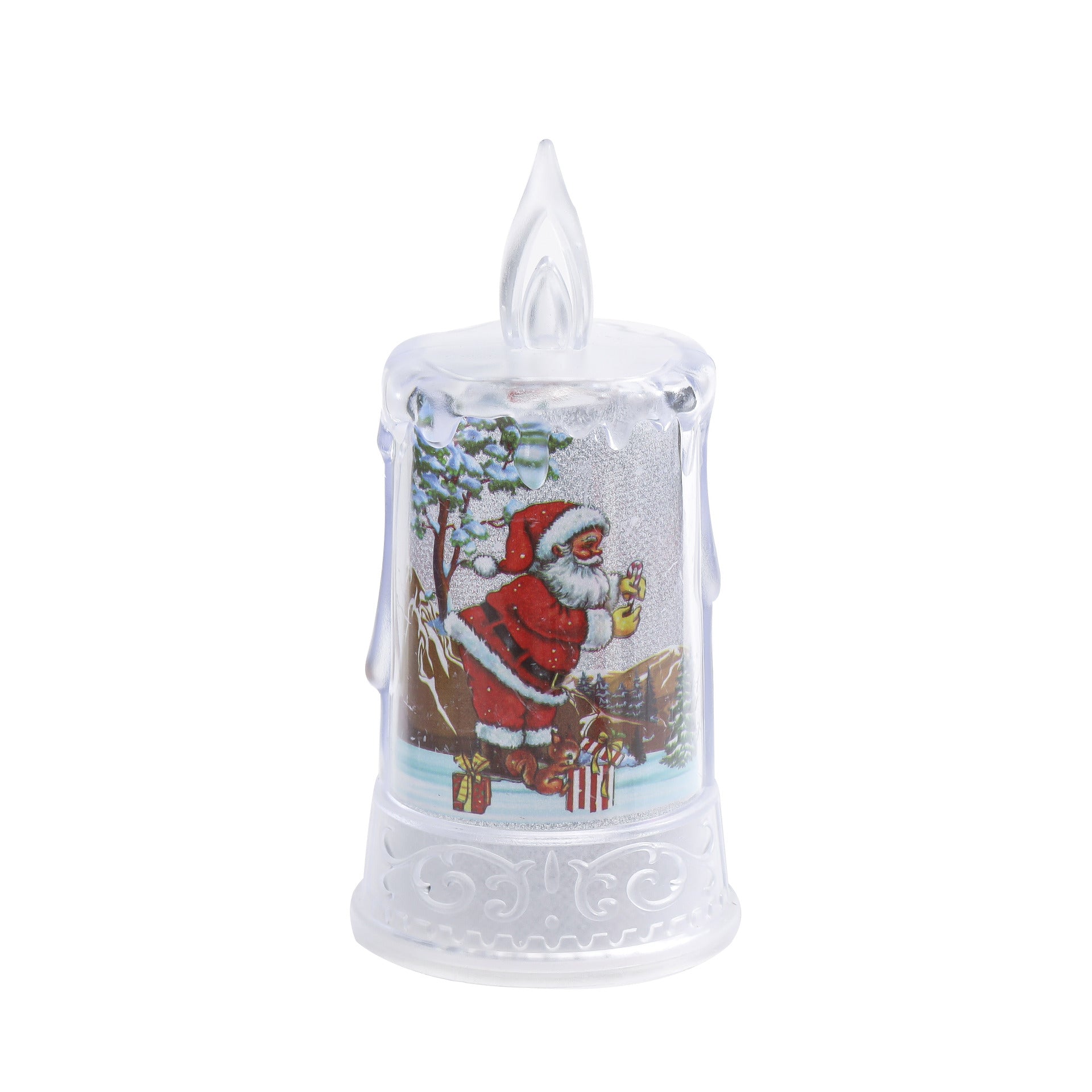 Christmas led electronic candle light Christmas snowman Elk decoration 🇨🇳