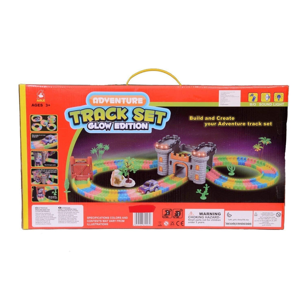 CREATE A ROAD TRACK SET glow in dark version🇬🇧