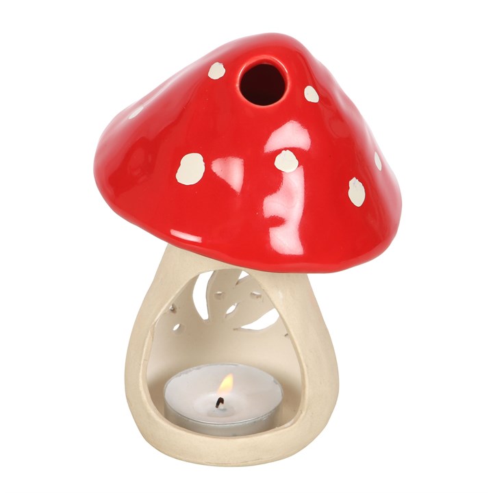 Ceramic Mushroom Tealight Candle Holder 🇬🇧