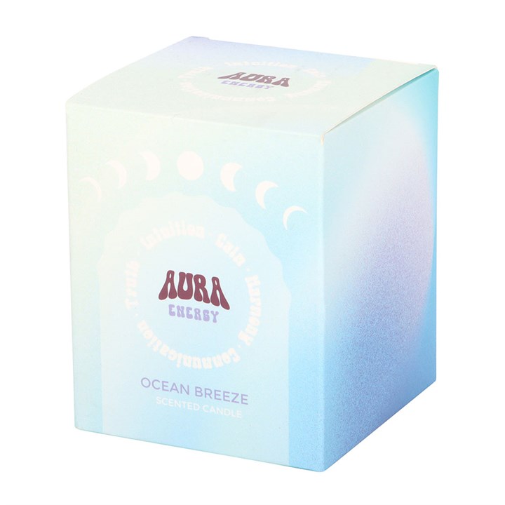 Aura Energy Ocean Breeze Iridescent Candle 🇬🇧