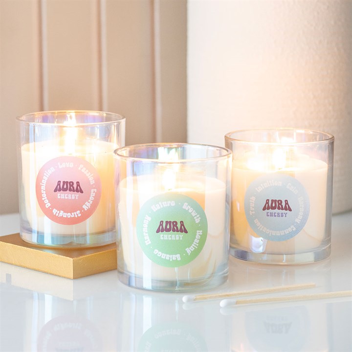 Aura Energy Ocean Breeze Iridescent Candle 🇬🇧