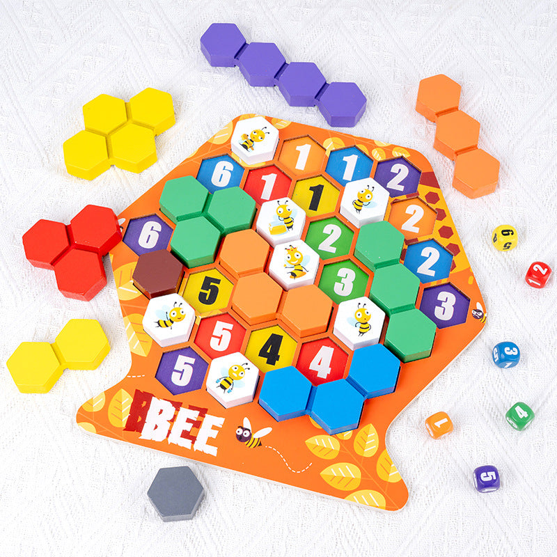 Honeycomb Versatile Puzzle Game to Exercise Spatial Logic/Thinking, Building Blocks, Focus Interaction Toys 🇨🇳
