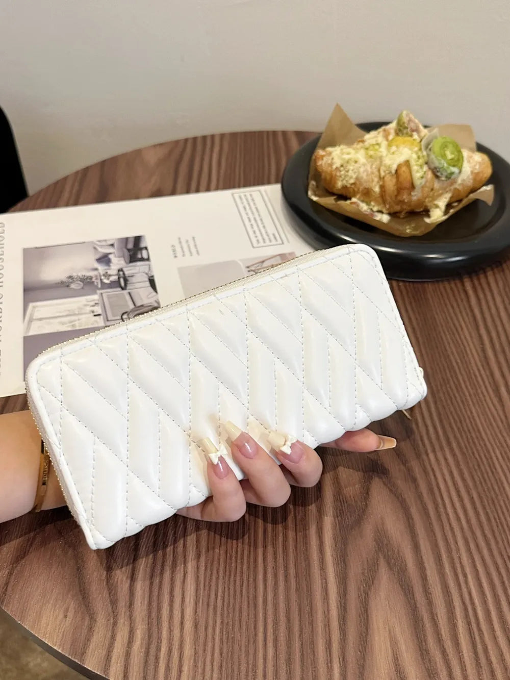 PU Leather Solid Color Wallet 🇨🇳