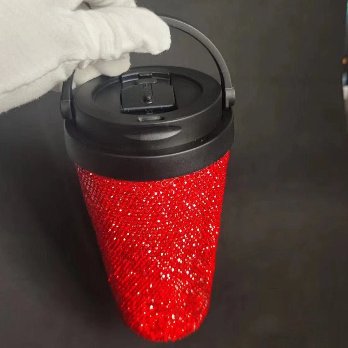 Diamond vacuum stainless steel coffee cup 🇨🇳